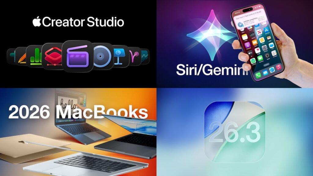 Apple Unveils Creator Studio Subscription, Enhances Siri with Google Gemini